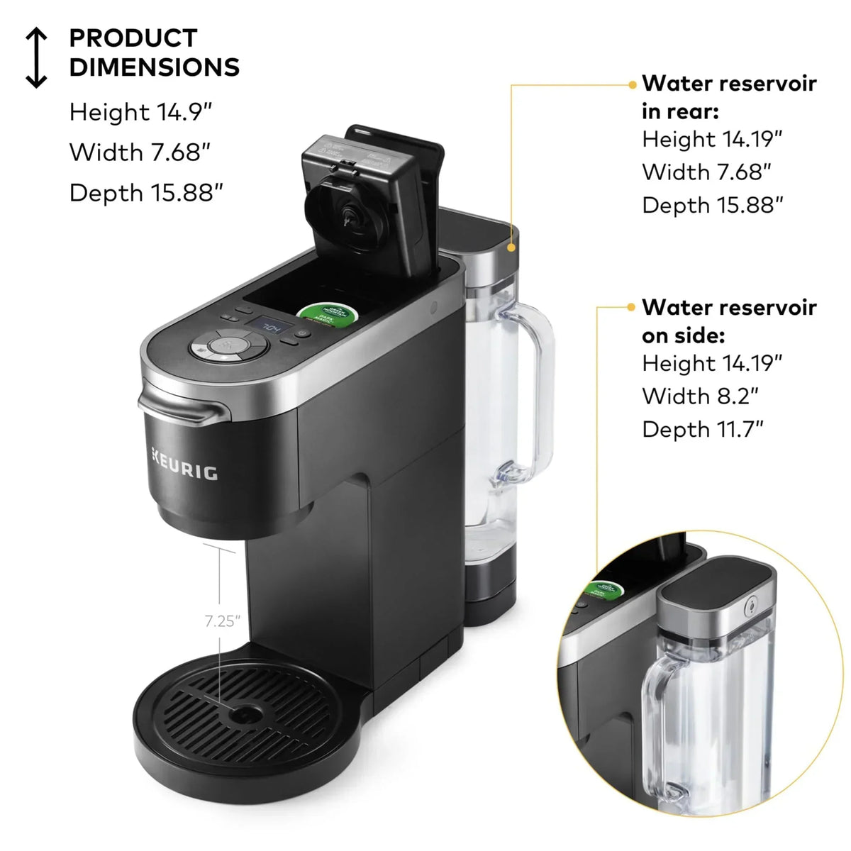 Keurig K-Duo Plus Single Serve & Carafe Coffee Maker