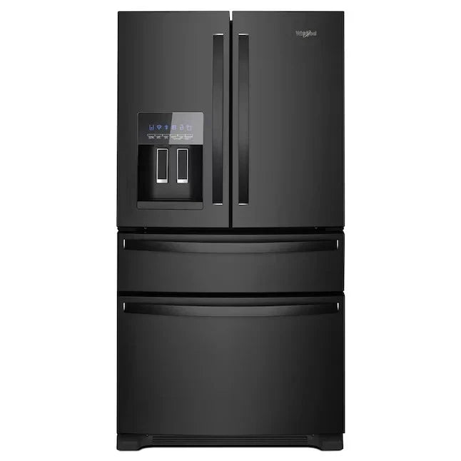 Whirlpool 24.5-cu ft 4-Door French Door Refrigerator with Ice Maker (Fingerprint Resistant Stainless Steel) ENERGY STAR