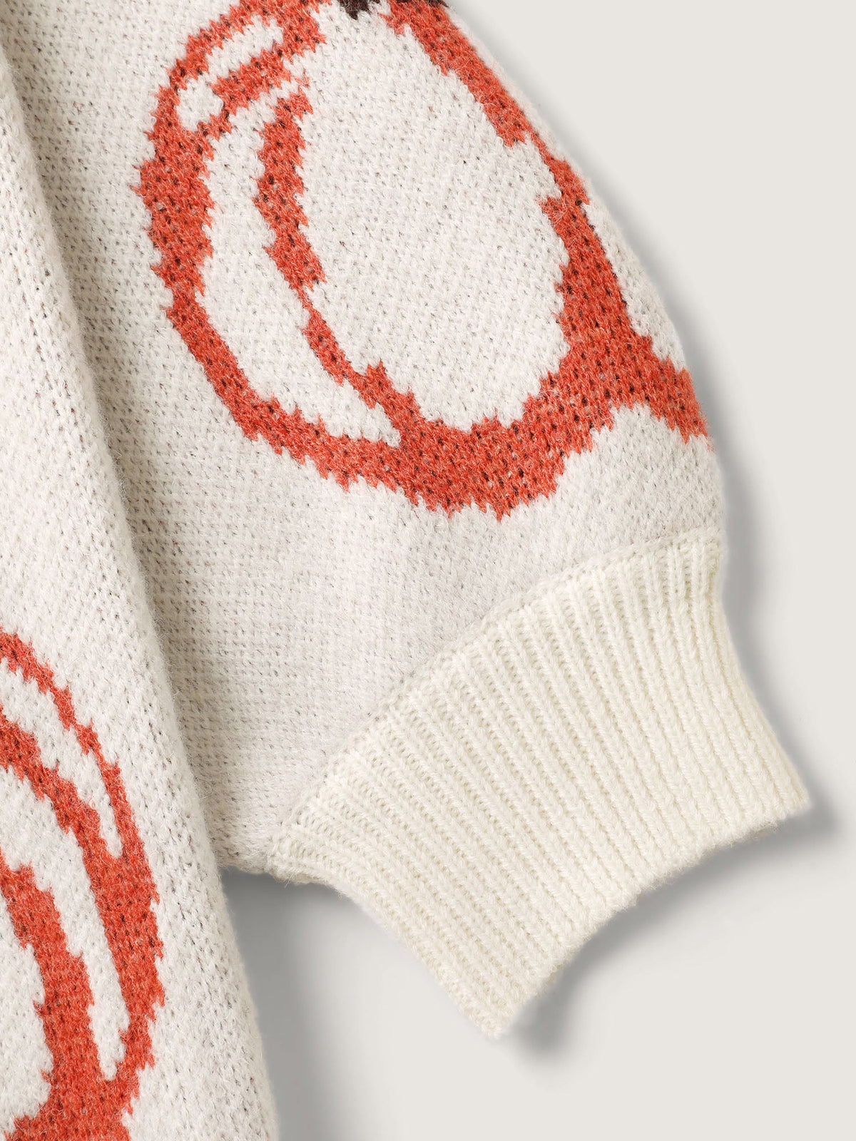 Pumpkin Patch Print Drop Shoulder Pullover