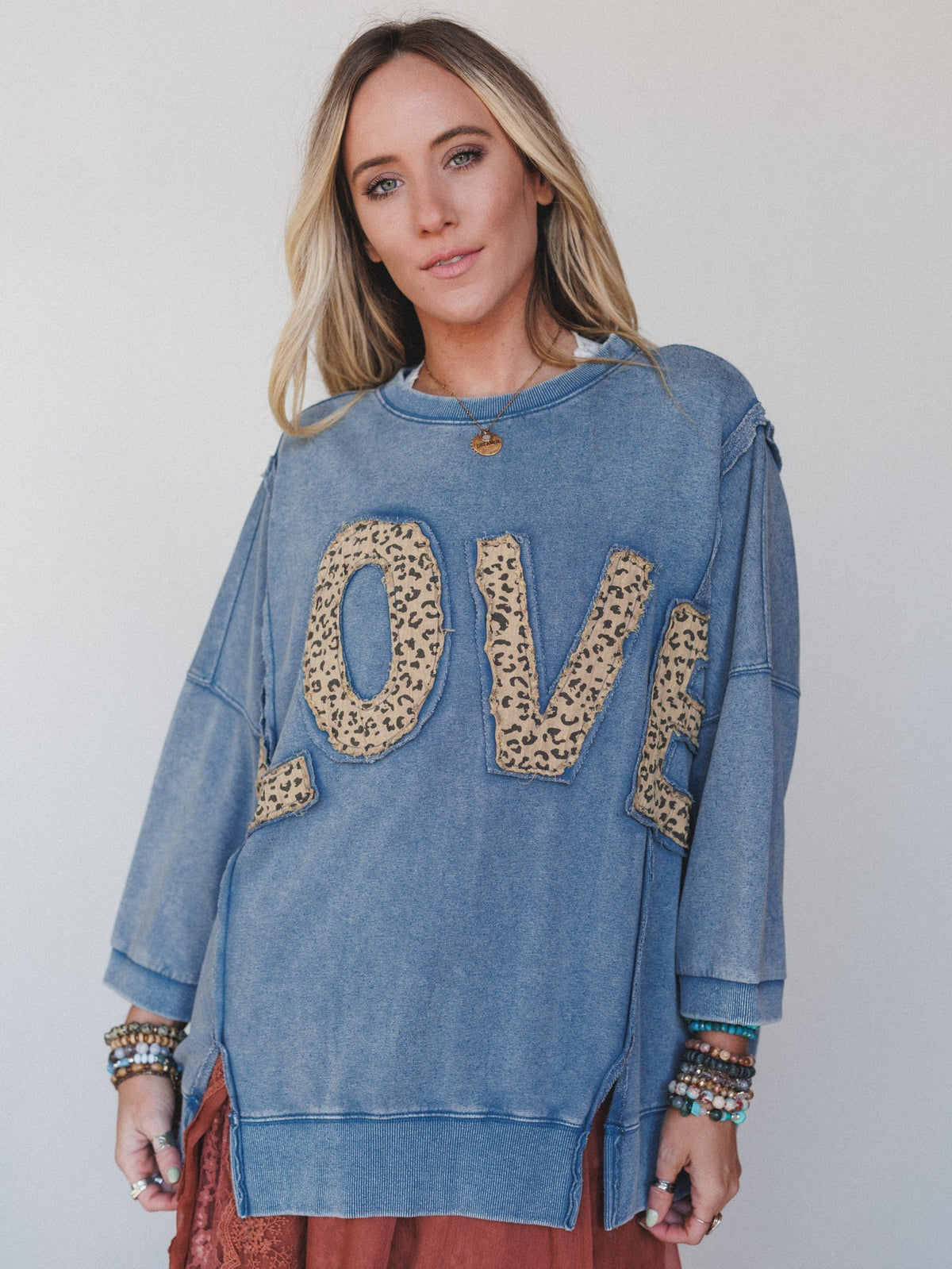 Love Wild Top - Denim