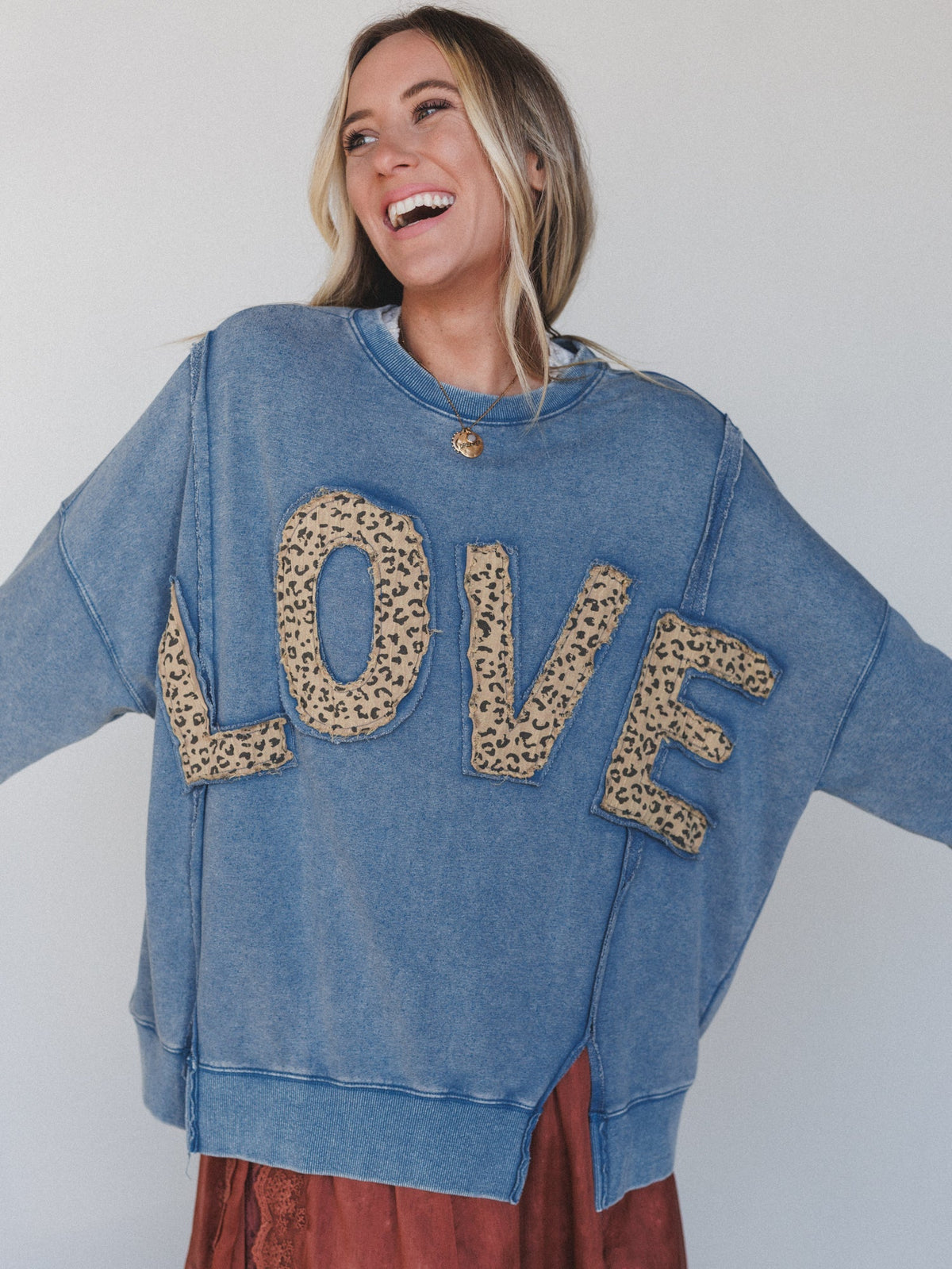 Love Wild Top - Denim